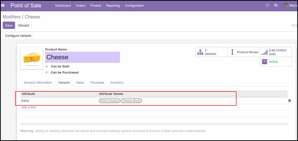 How Odoo POS Pizza Modifiers Module Works