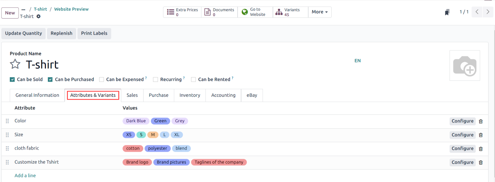 Attributes and Variants In Odoo17 Use-case of using Attribute and Variants in Odoo