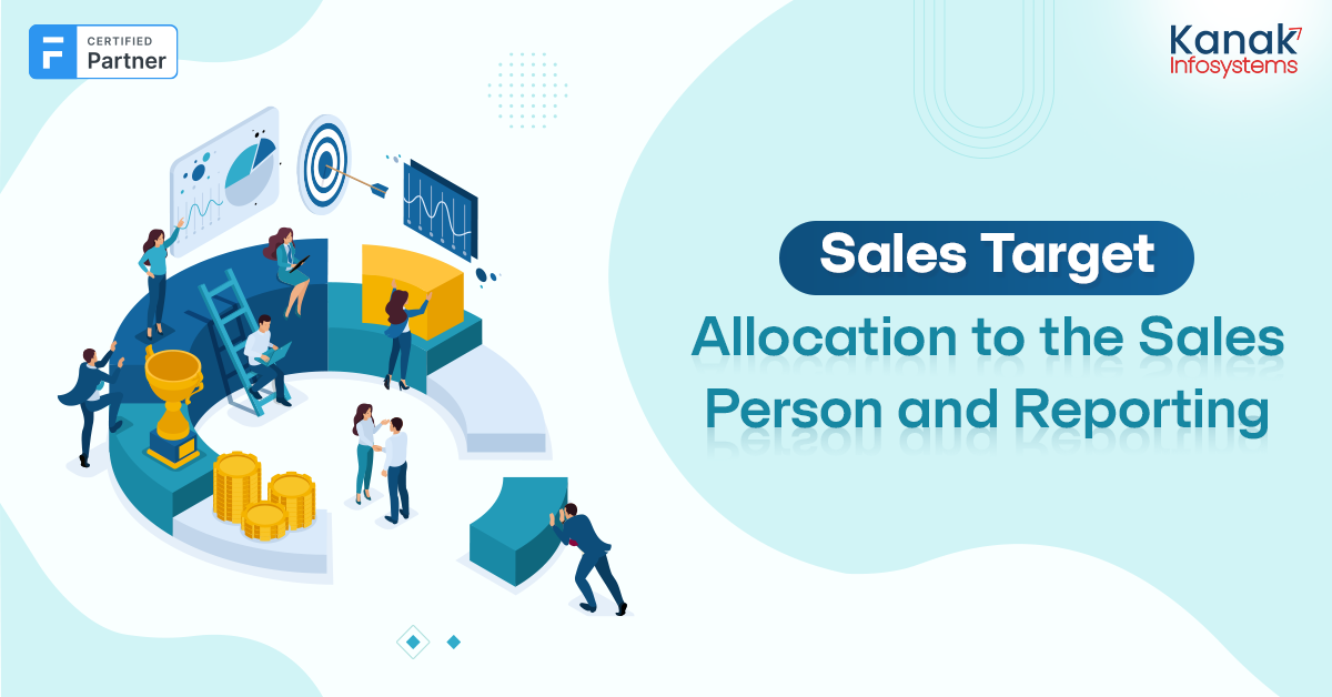 Sales Target Allocation to the Sales Person and Reporting In ERPNext