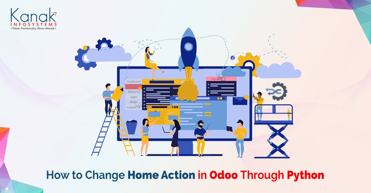 How to Change Home Action in Odoo Through Python